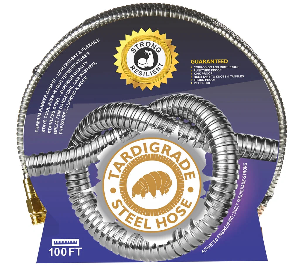 Tardigrade Steel Hose - Metal Garden Hose 100 FT