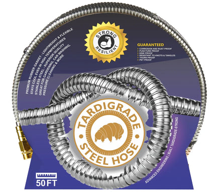 Tardigrade Steel Hose - Metal Garden Hose 50 FT